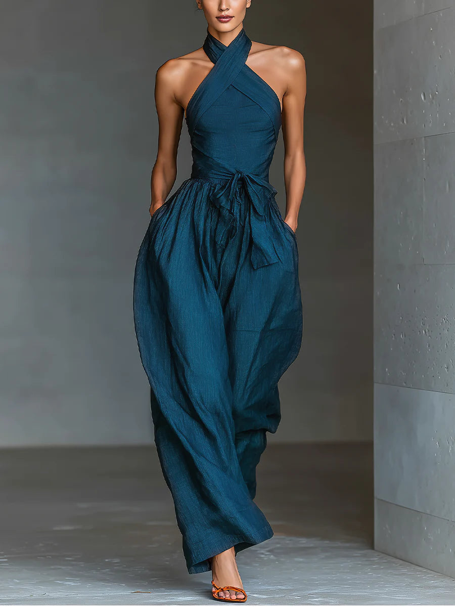 Mollie | Chic Wide-Leg Jumpsuit for Smart Casual & Occasion Wear