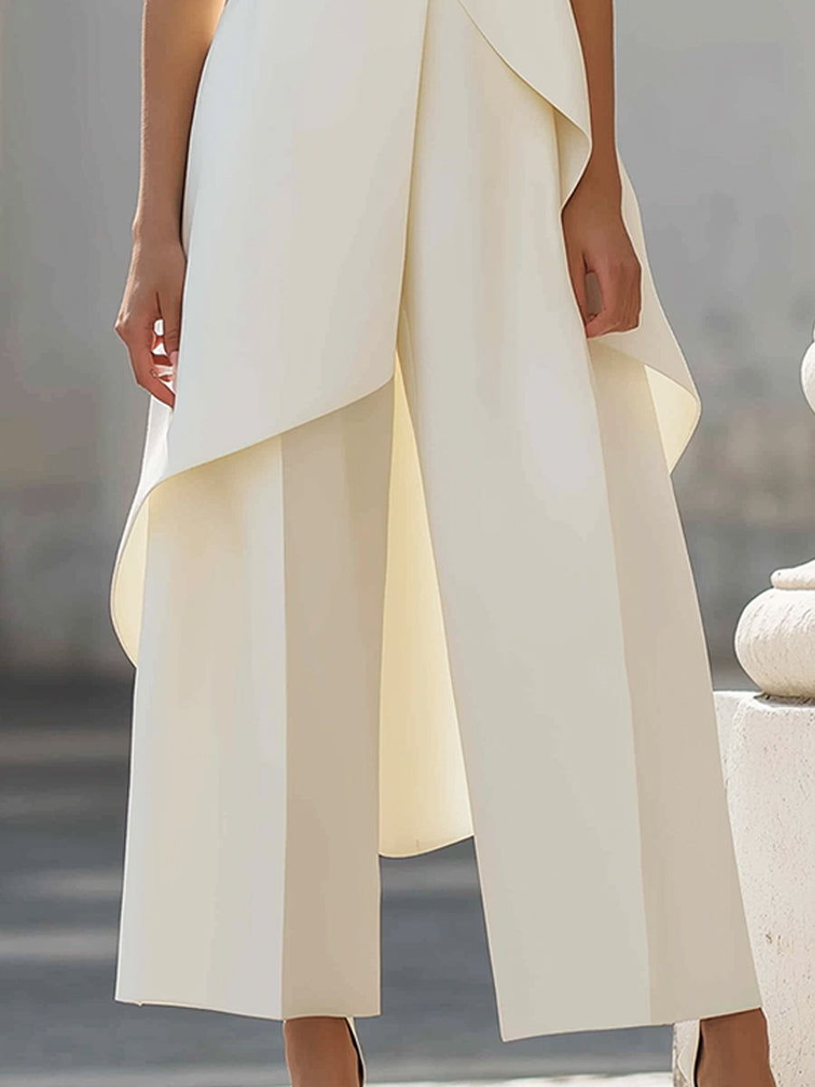 Martina | High-Neck Wide-Leg Jumpsuit