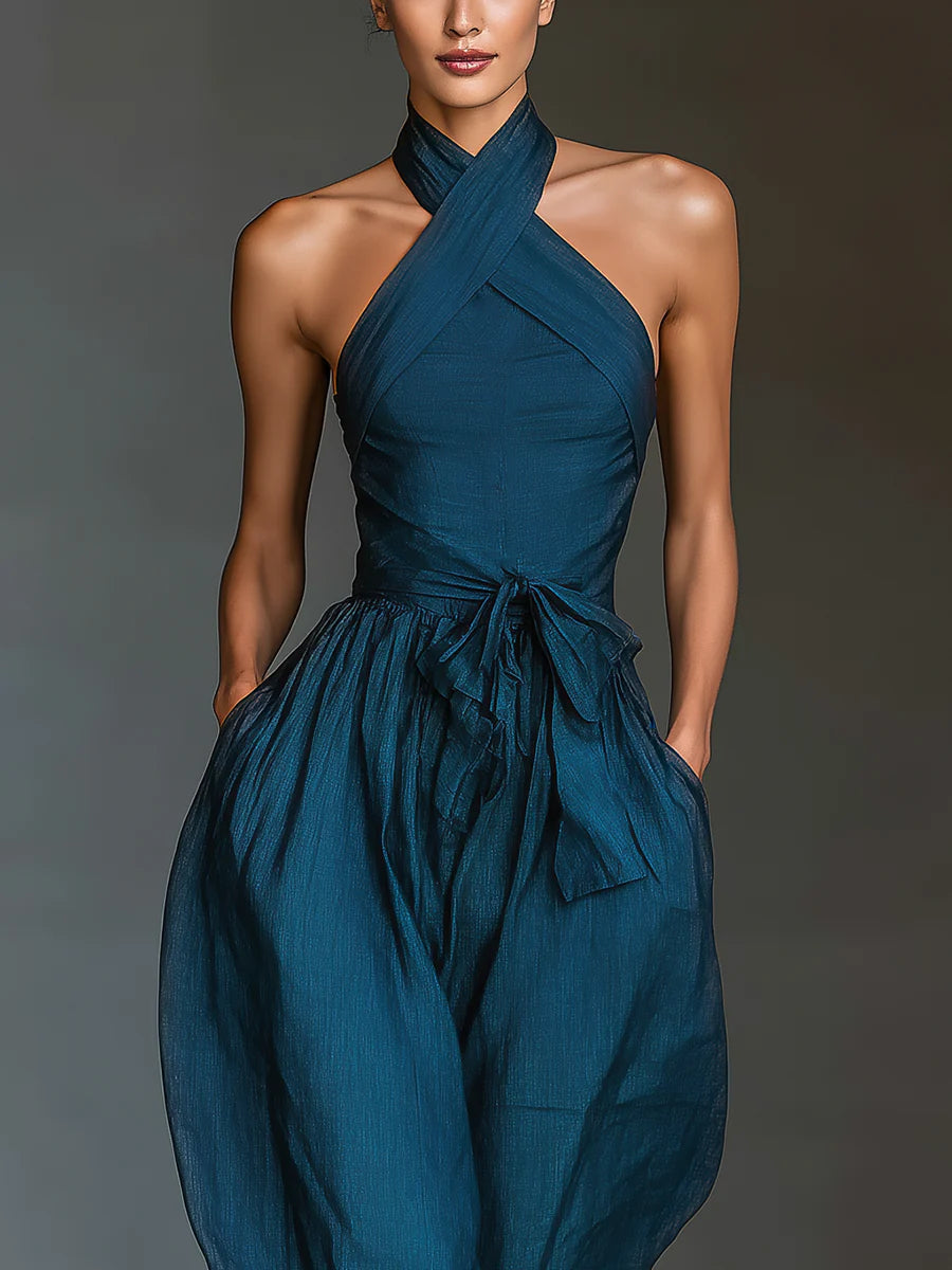 Mollie | Chic Wide-Leg Jumpsuit for Smart Casual & Occasion Wear