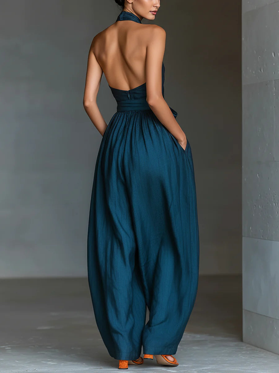 Mollie | Chic Wide-Leg Jumpsuit for Smart Casual & Occasion Wear