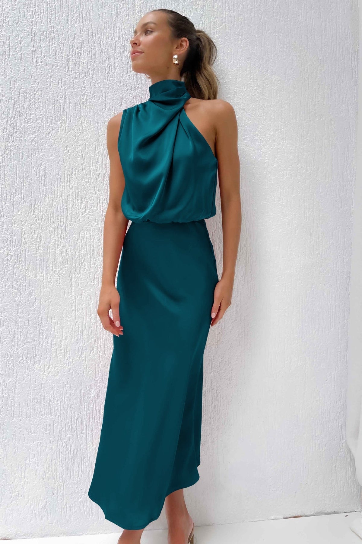Lydia | Draped Dress