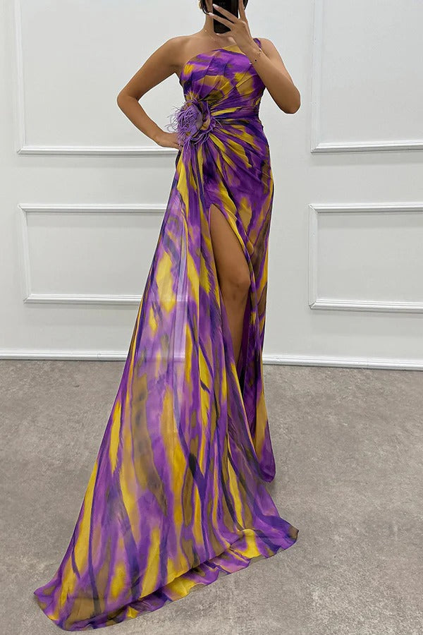 Vivienne | Vibrant Draped Dress
