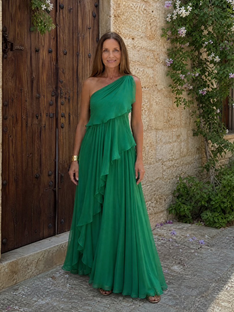 Tracey | Elegant Flowy Maxi Dress