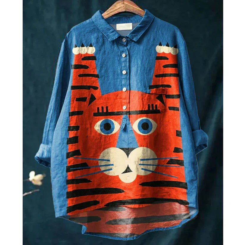 Stefanie | Cat Art Shirt