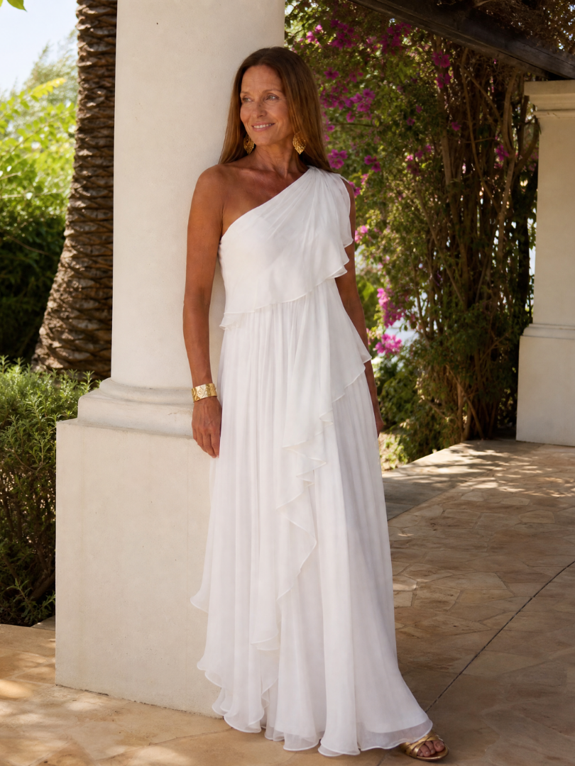 Tracey | Elegant Flowy Maxi Dress