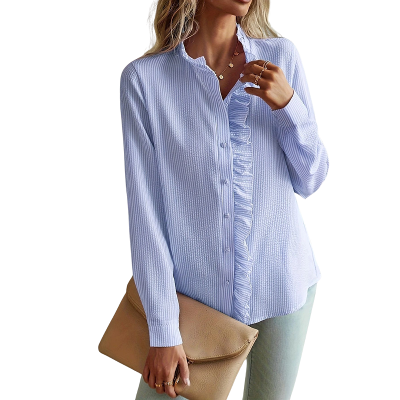 Criza | Effortless Button Front Blouse