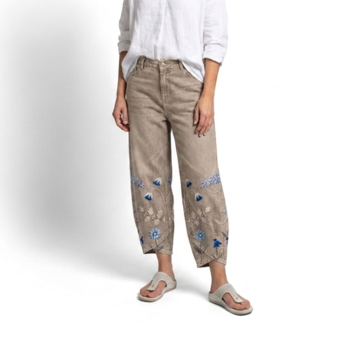 Morgan | Relaxed-Fit Straight-Leg Comfort Pants