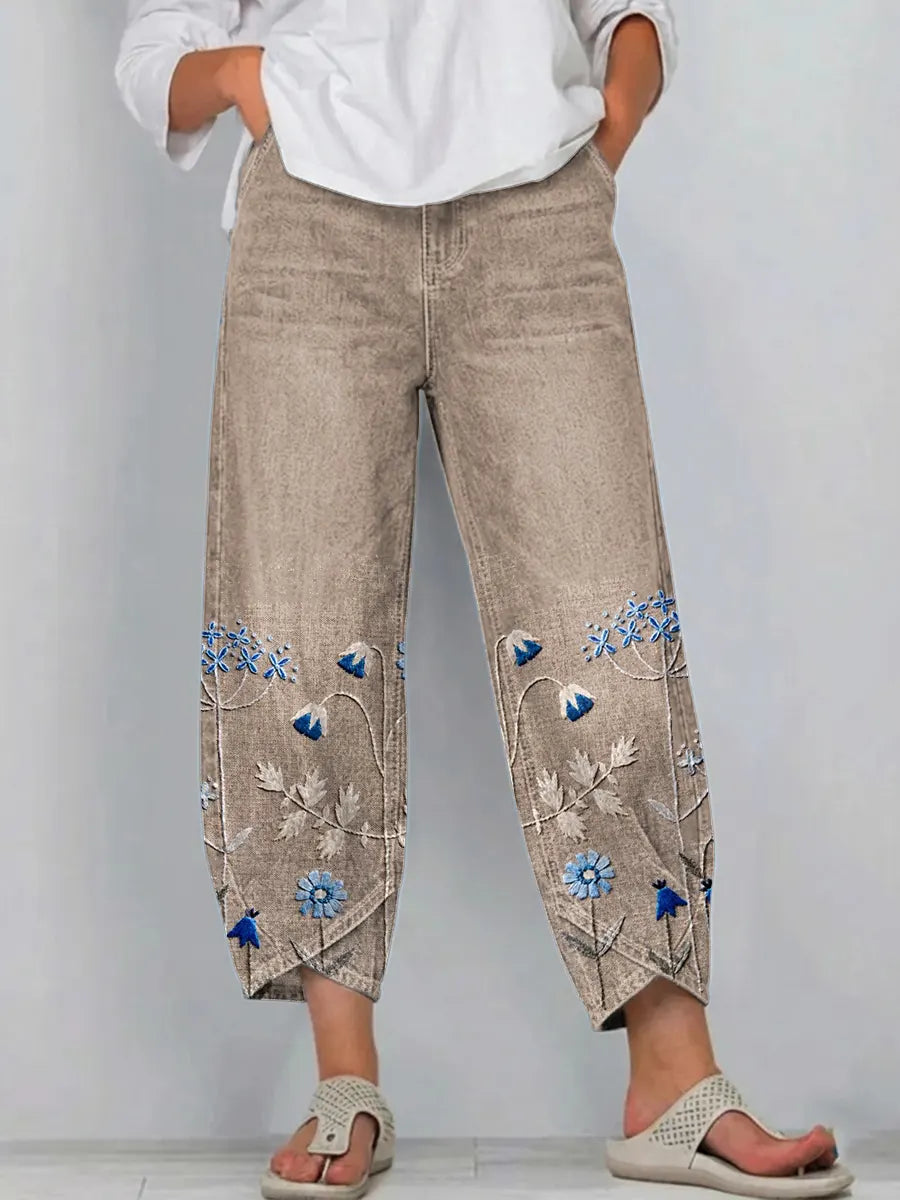 Morgan | Relaxed-Fit Straight-Leg Comfort Pants