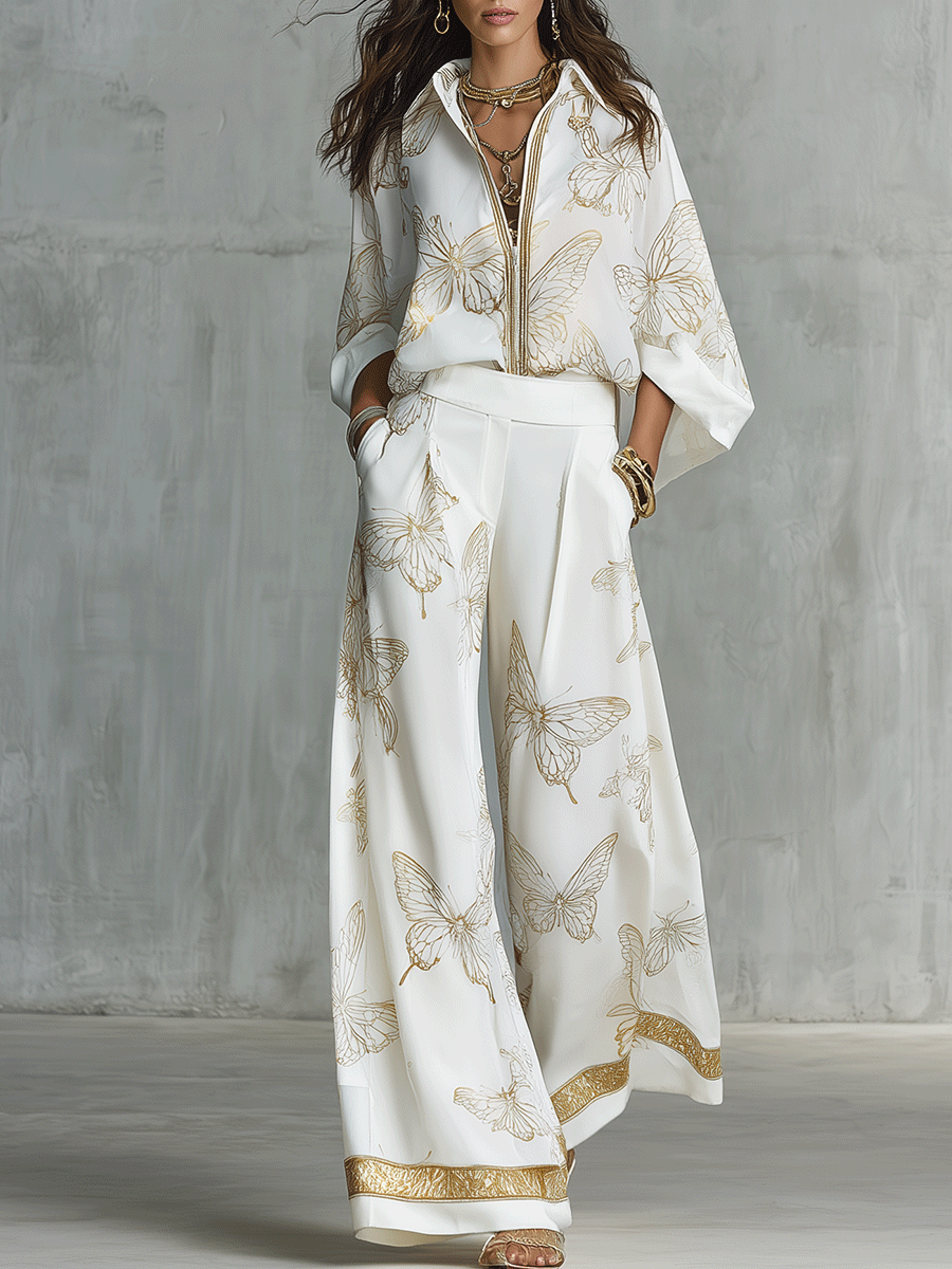 Bohemian Luxe | Elegant Two-Piece Set for Women