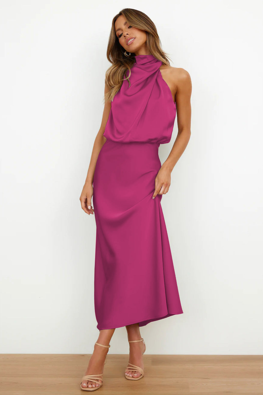 Lydia | Draped Dress