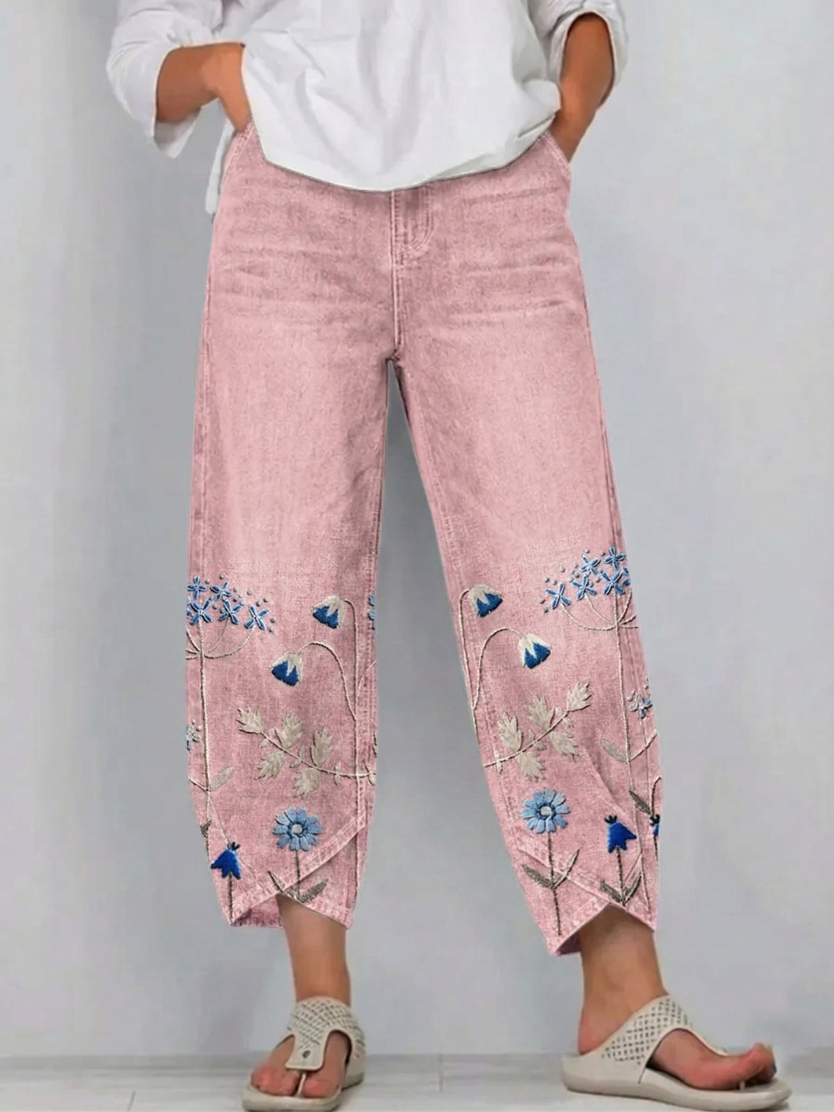 Morgan | Relaxed-Fit Straight-Leg Comfort Pants
