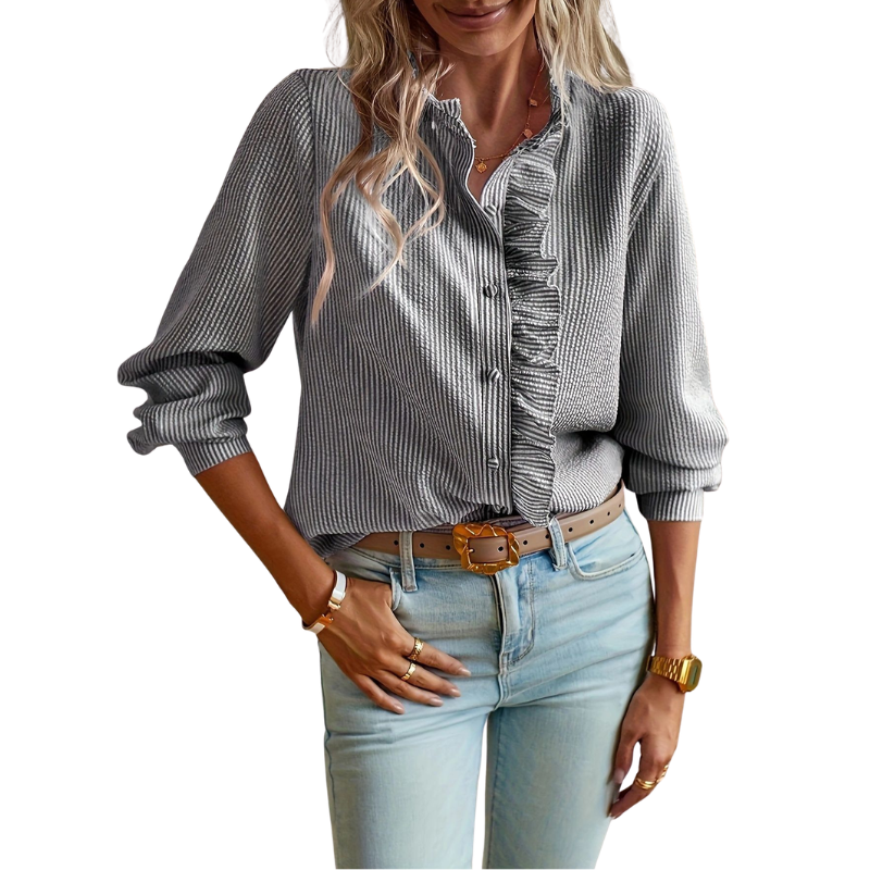 Criza | Effortless Button Front Blouse