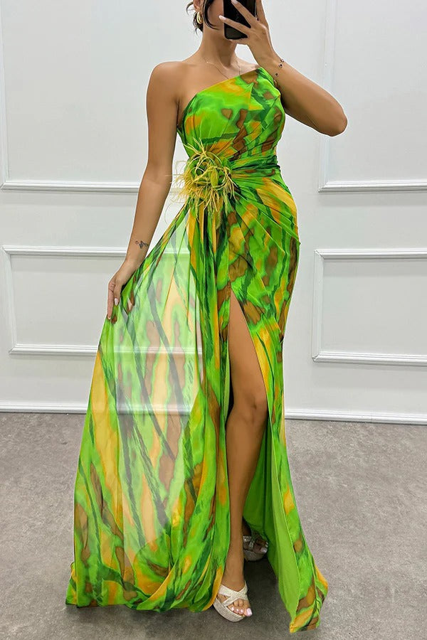Vivienne | Vibrant Draped Dress