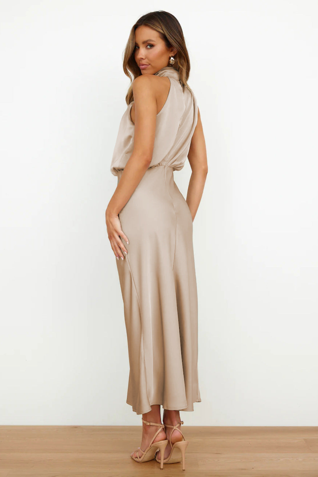 Lydia | Draped Dress