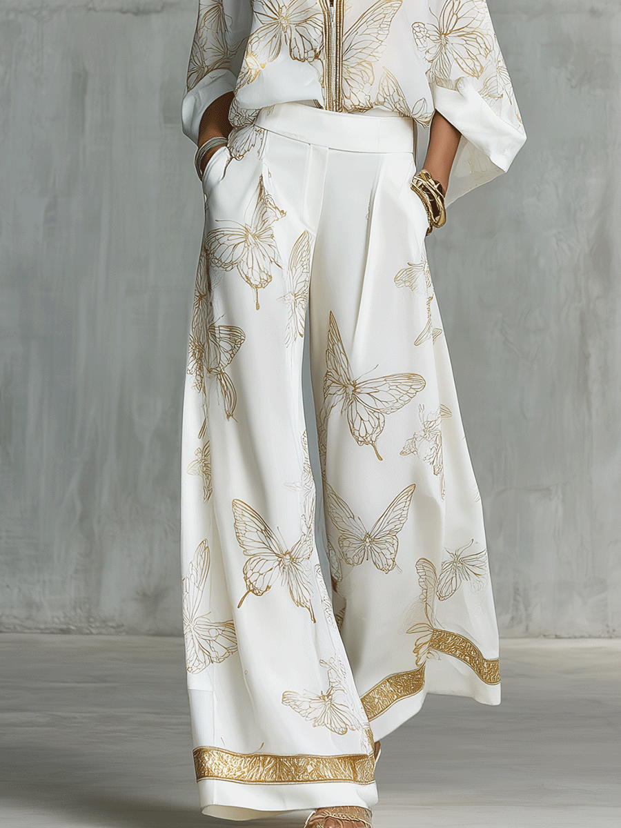Bohemian Luxe | Elegant Two-Piece Set for Women