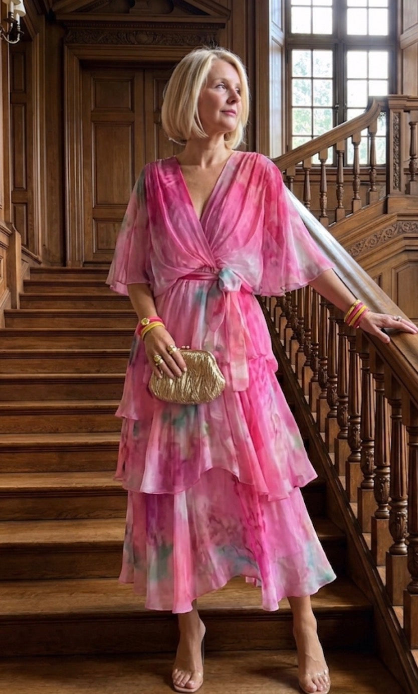 Miranda | Layered Floral Sun Dress