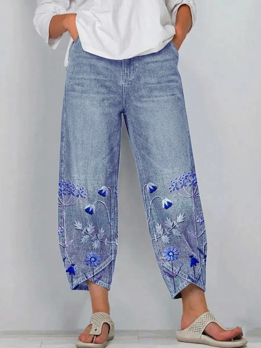 Morgan | Relaxed-Fit Straight-Leg Comfort Pants