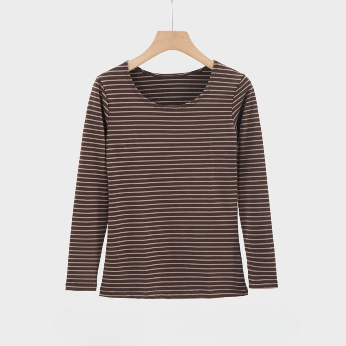 Evanthia | Casual Striped Slim-Fit Long Sleeve Top