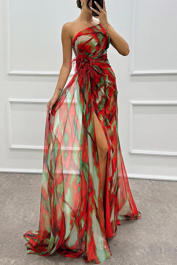 Vivienne | Vibrant Draped Dress