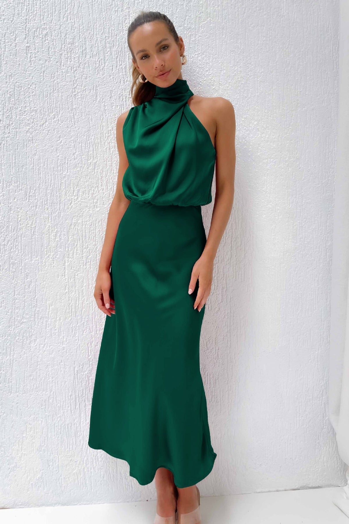 Lydia | Draped Dress