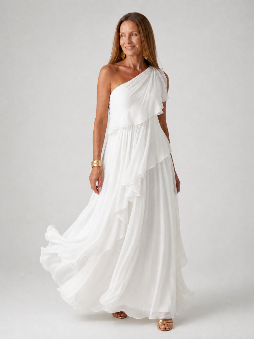 Tracey | Elegant Flowy Maxi Dress
