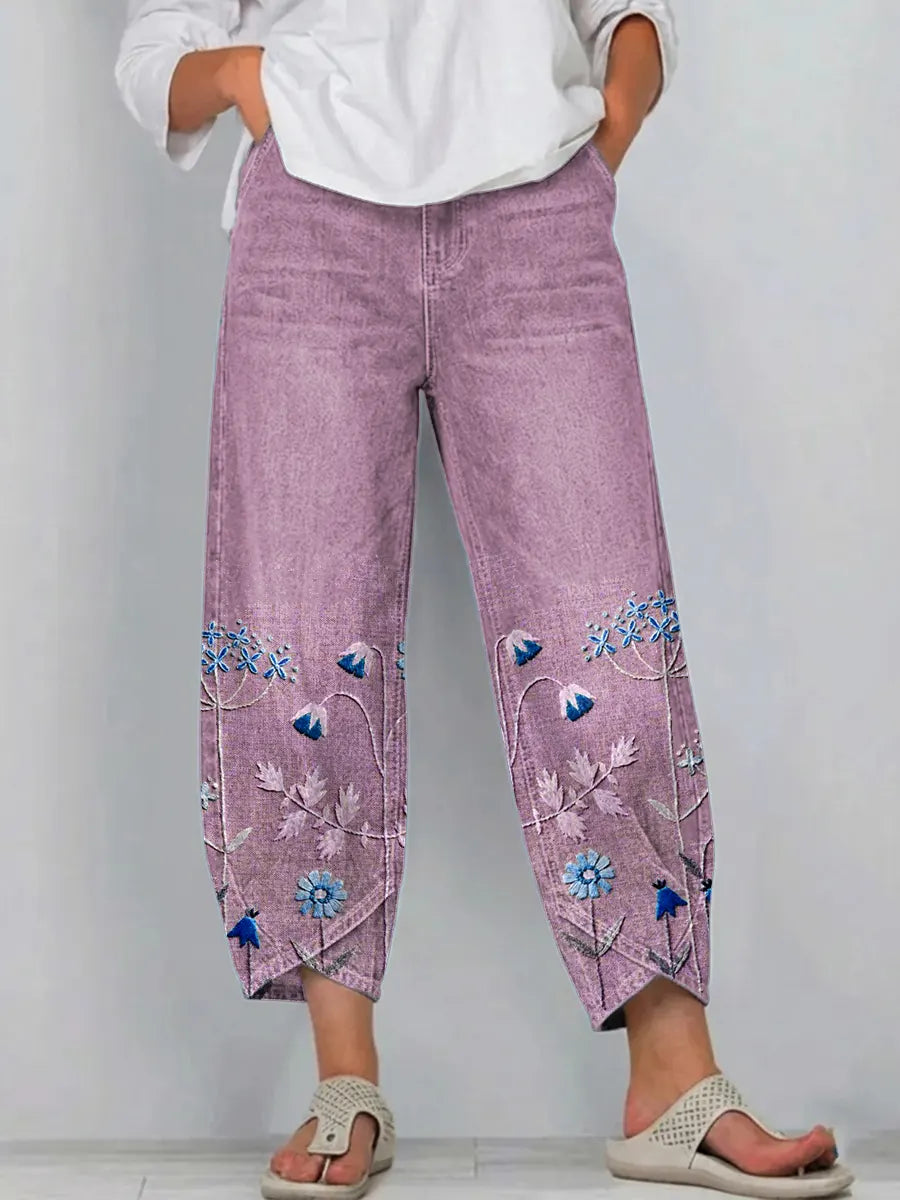Morgan | Relaxed-Fit Straight-Leg Comfort Pants