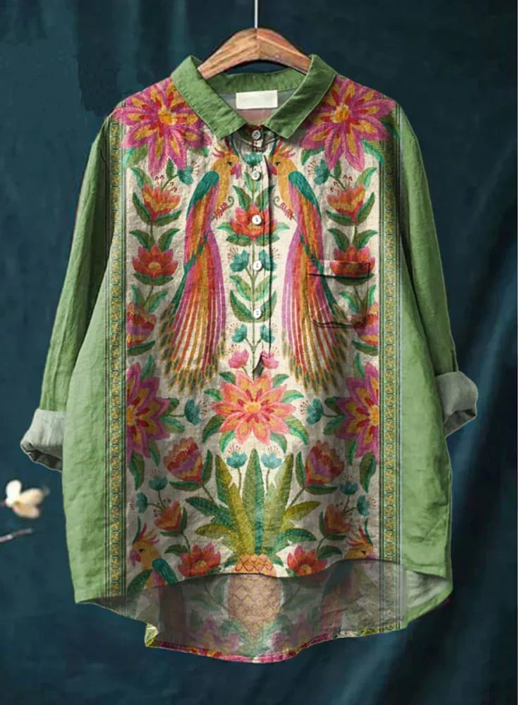 Claudine | Serene Art Shirt