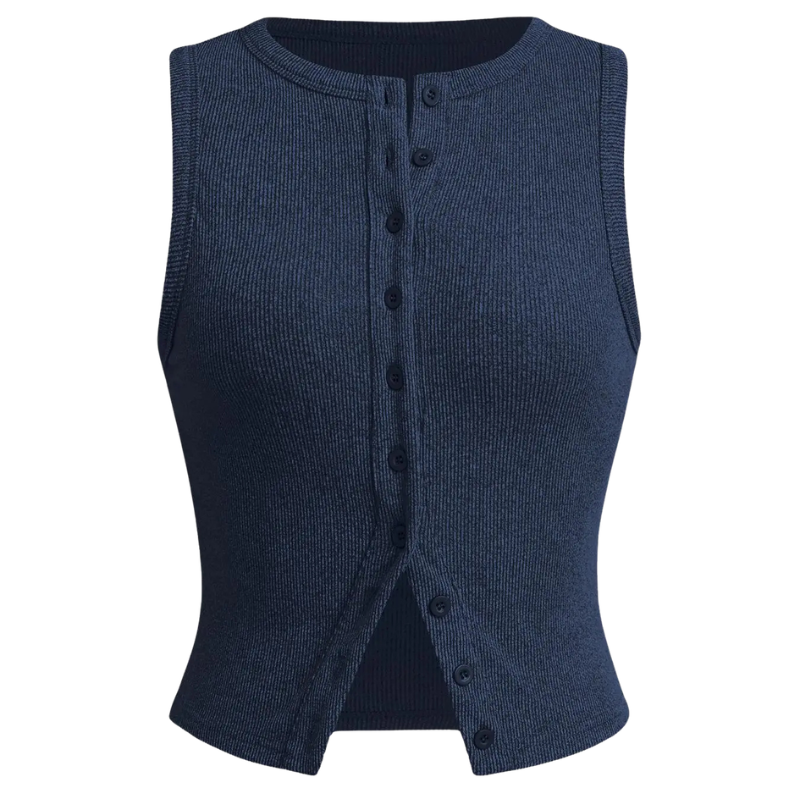 Kylie | Classic Ribbed Casual Crop Top
