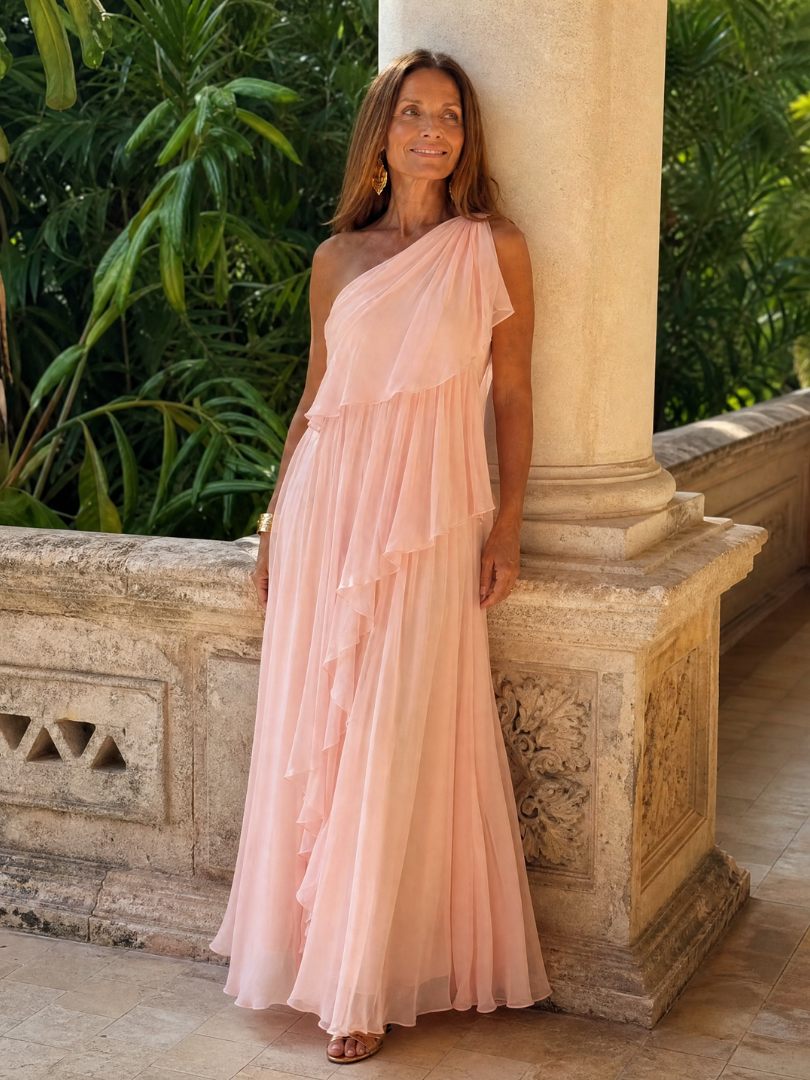 Tracey | Elegant Flowy Maxi Dress