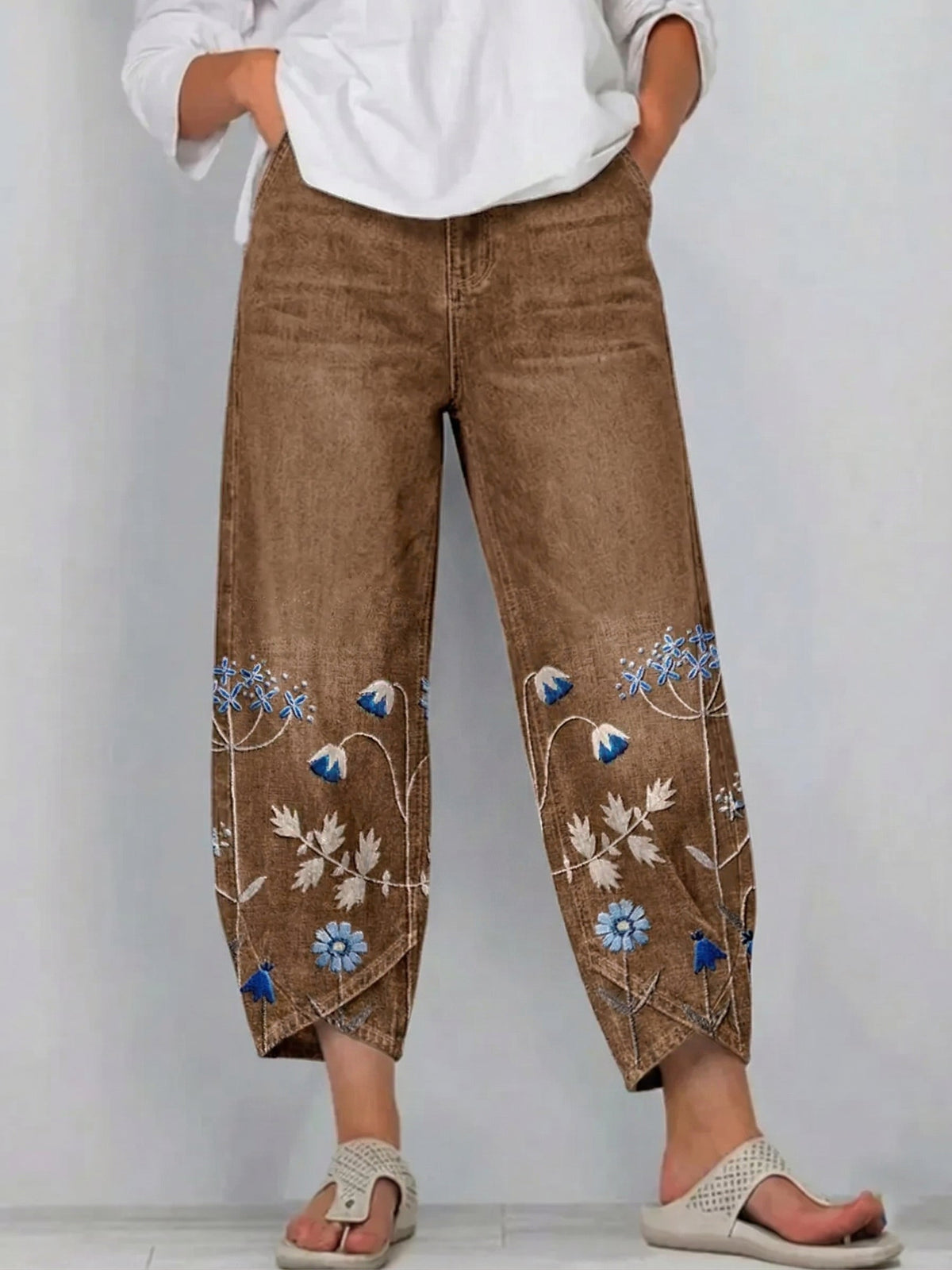 Morgan | Relaxed-Fit Straight-Leg Comfort Pants