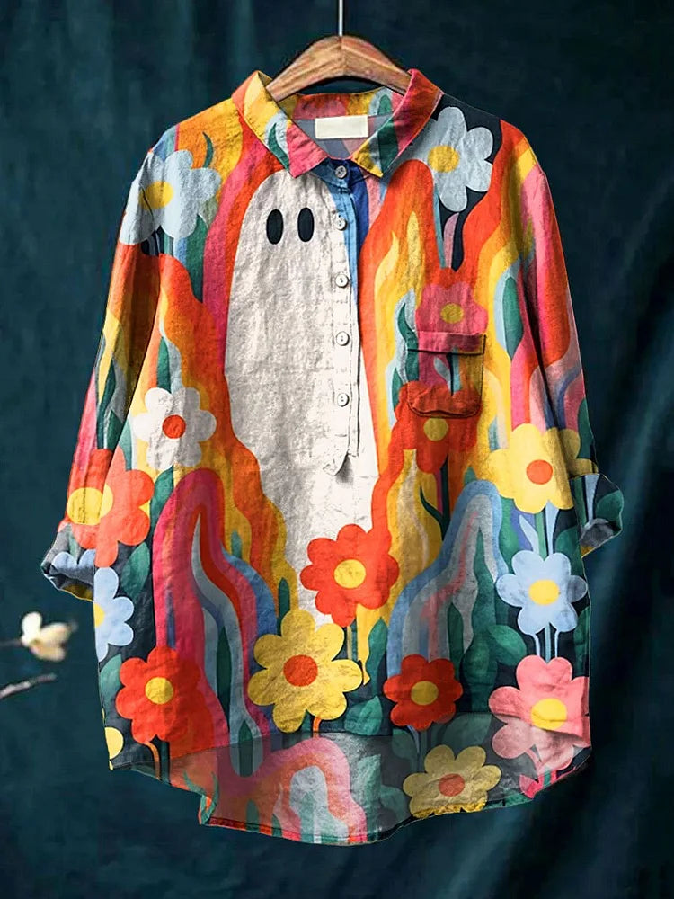 Mayla | Plant Art Shirt