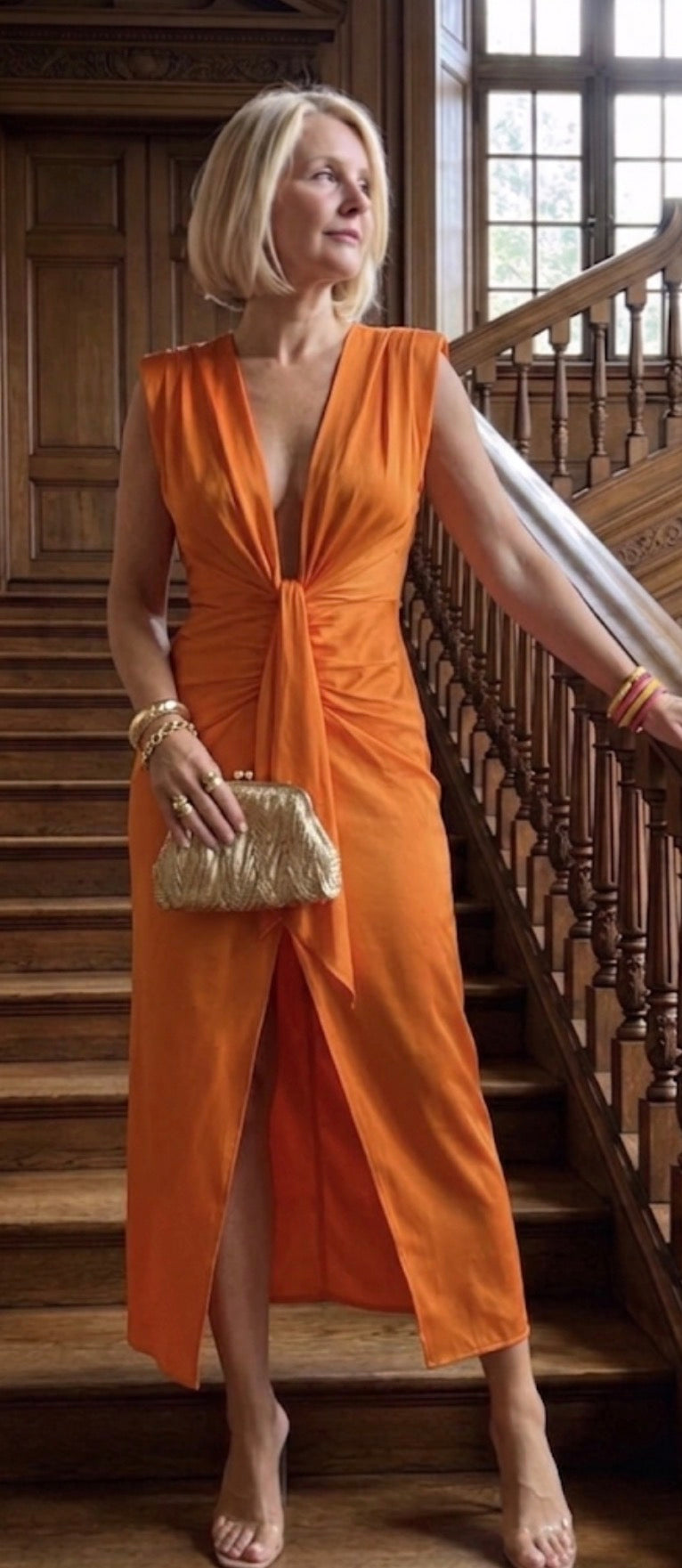 Eleanor | Elegant Pleated Dress