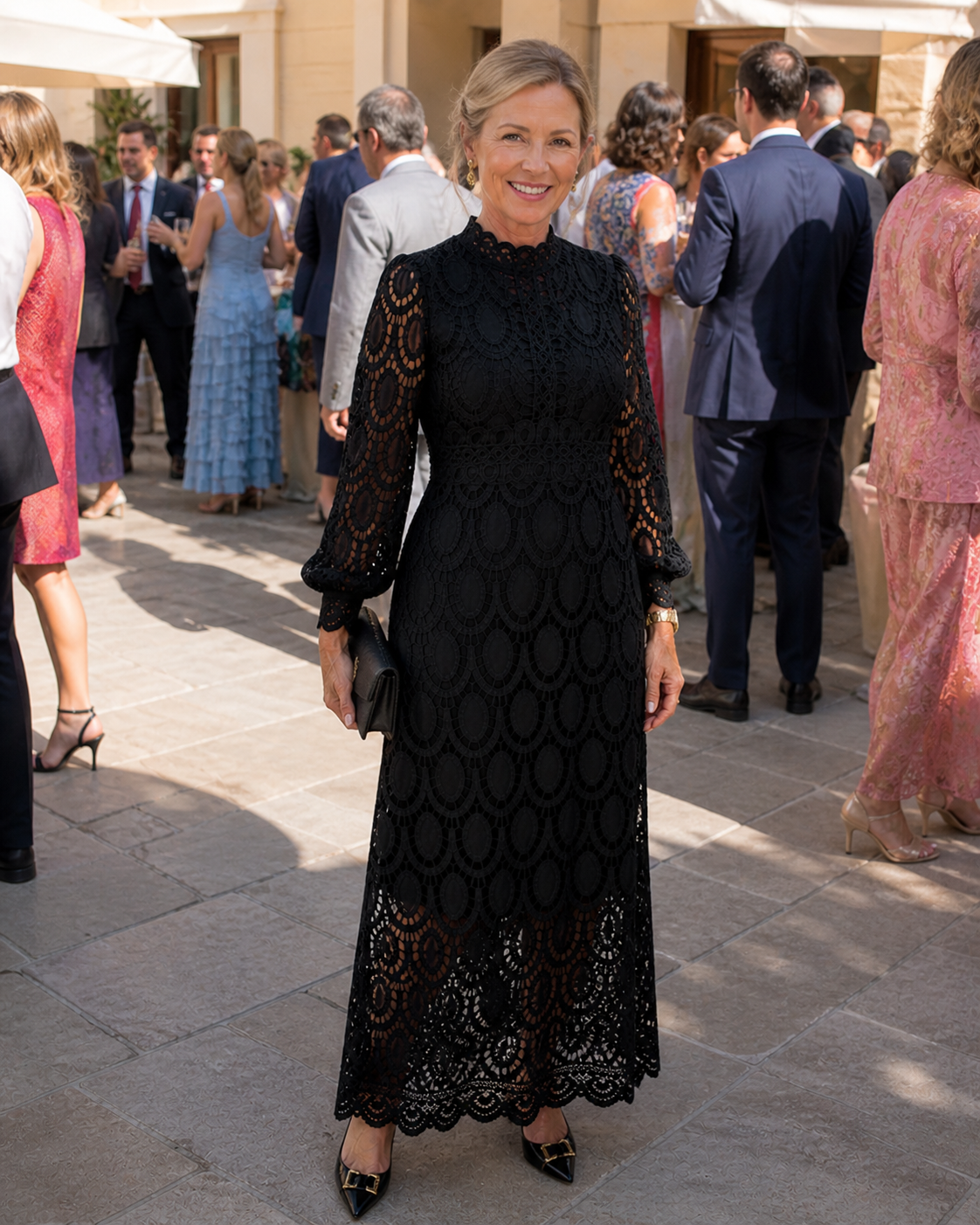 Imogen | Lace Midi Dress