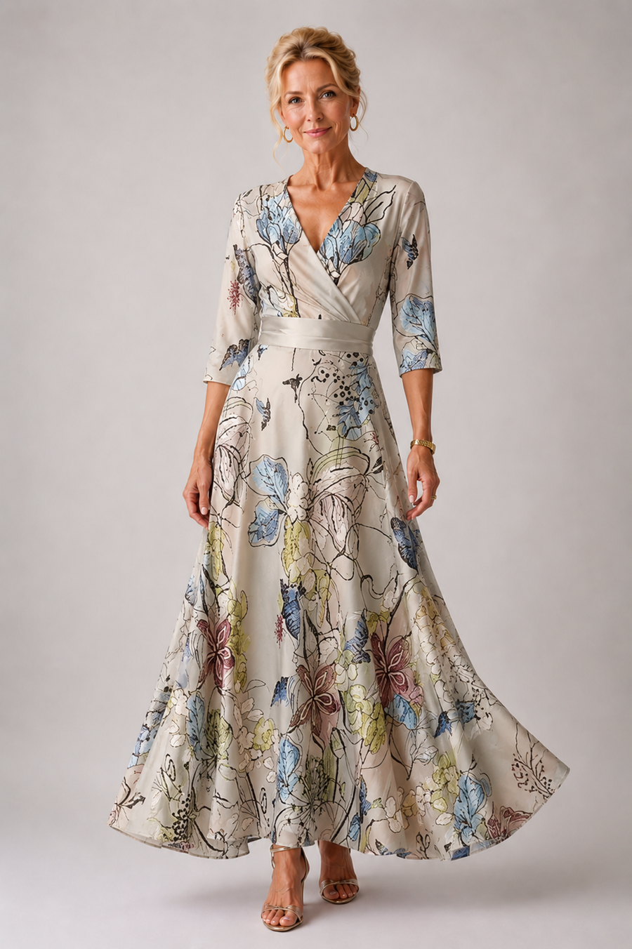 Genevieve | Chic Dress with Floral Print