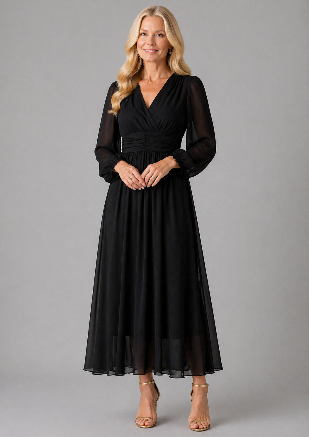 Naomi | Elegant Wrap Dress