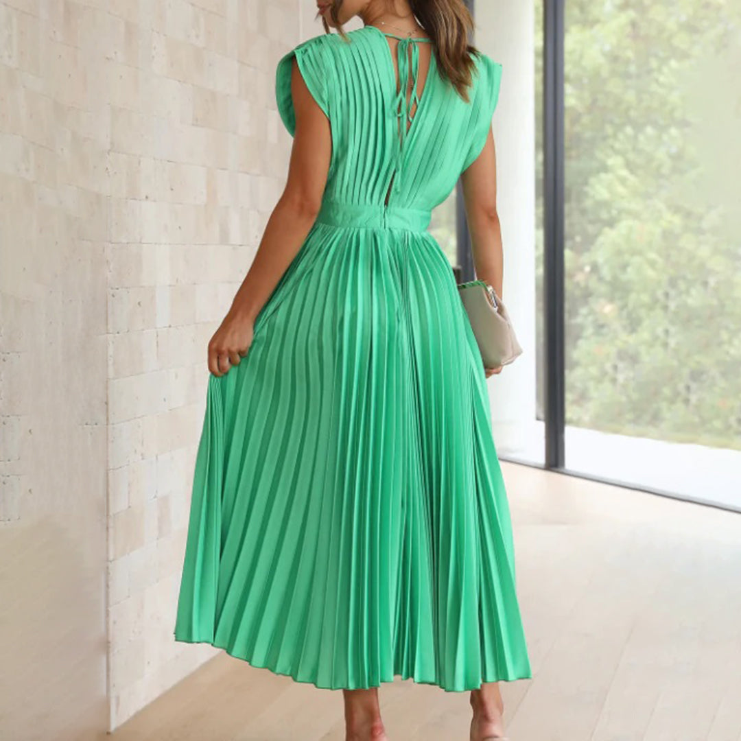 Juliet | Timeless Pleated Midi Dress