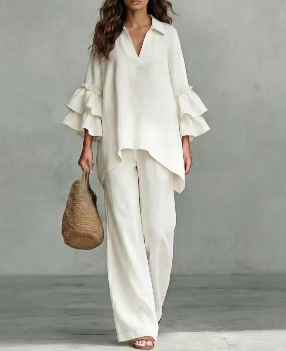 Paloma | Ruffle-Tier Two-Piece Set