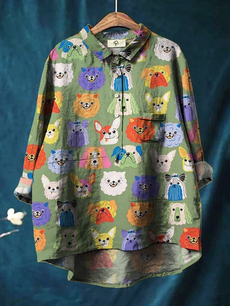 Addie | Dog Art Shirt