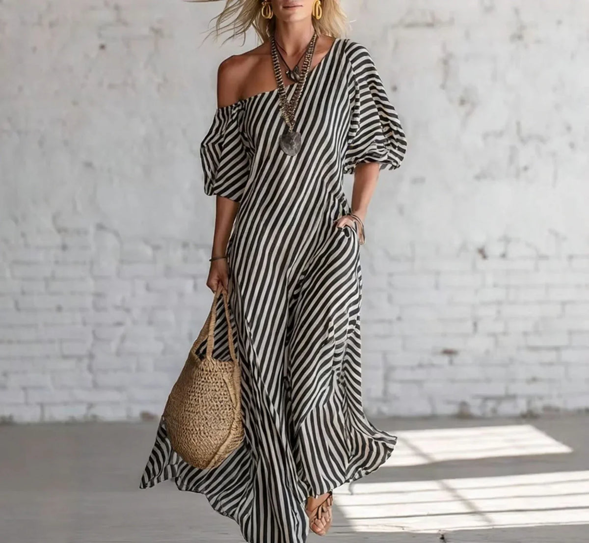 Alysha | Flowy Maxi Dress