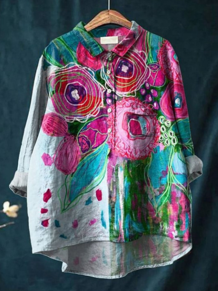 Claudine | Serene Art Shirt