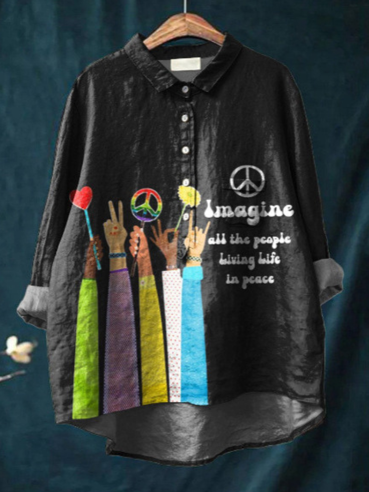 Claudine | Serene Art Shirt