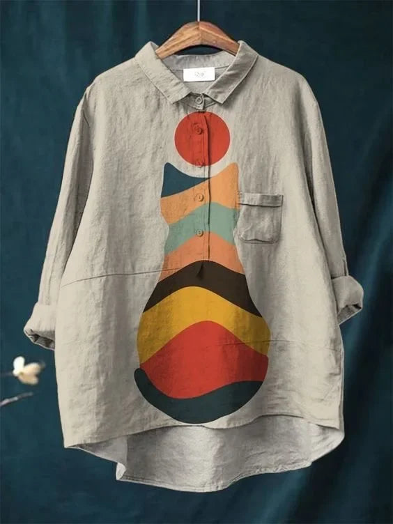 Amari | Cat Art Shirt