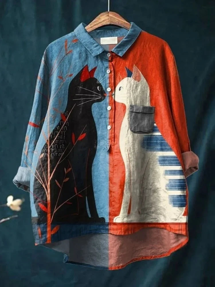 Amari | Cat Art Shirt