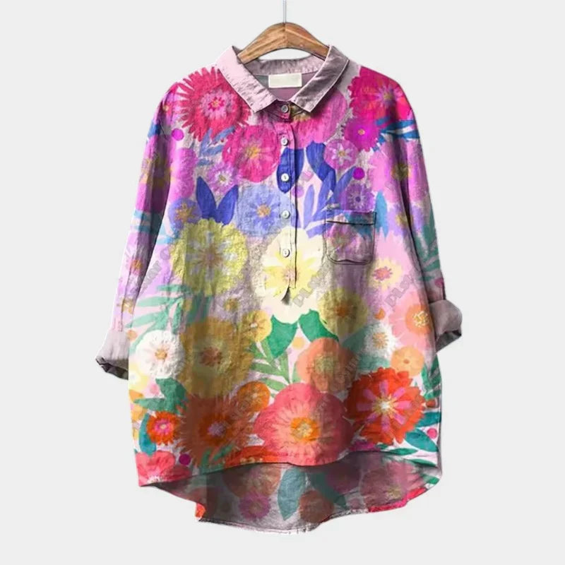 Tallie | Relaxed Printed Blouse