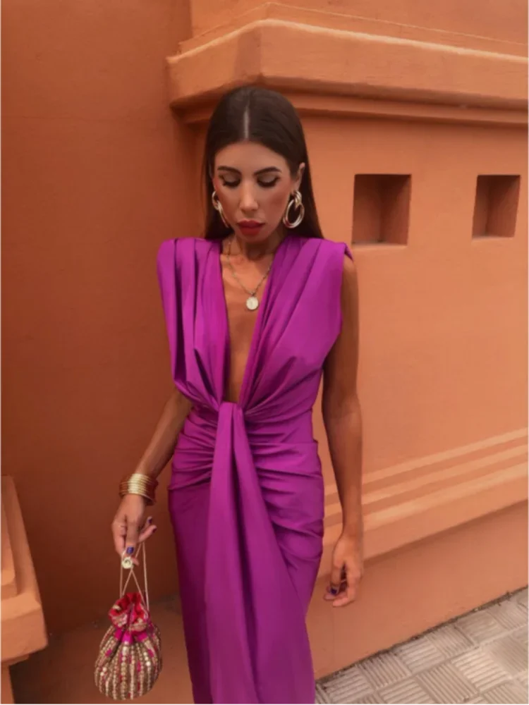 Eleanor | Elegant Pleated Dress