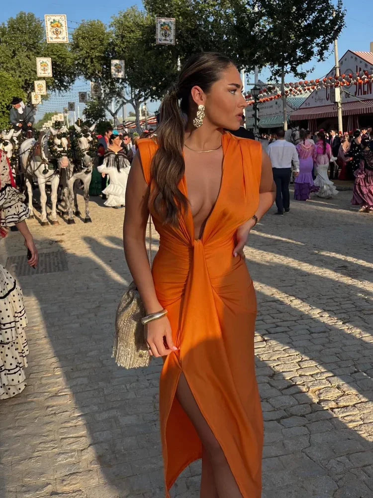 Eleanor | Elegant Pleated Dress