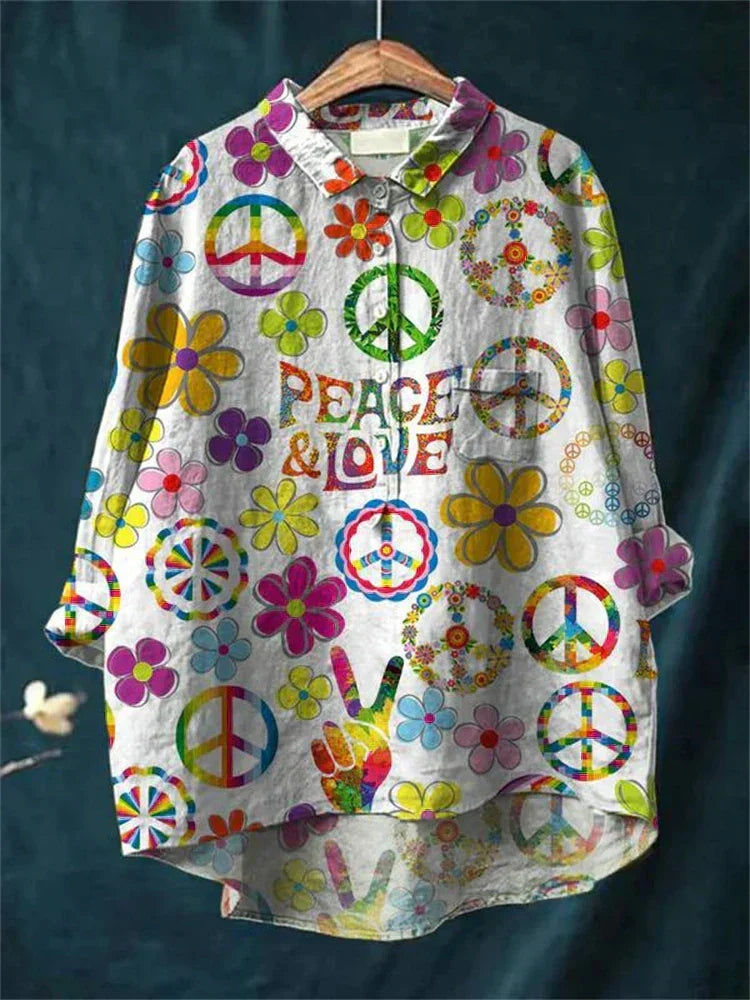Claudine | Serene Art Shirt