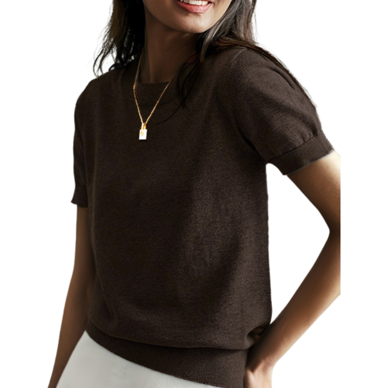 Jenny | Classic Round Neck Casual Top
