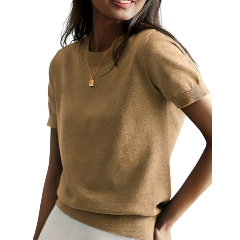 Jenny | Classic Round Neck Casual Top