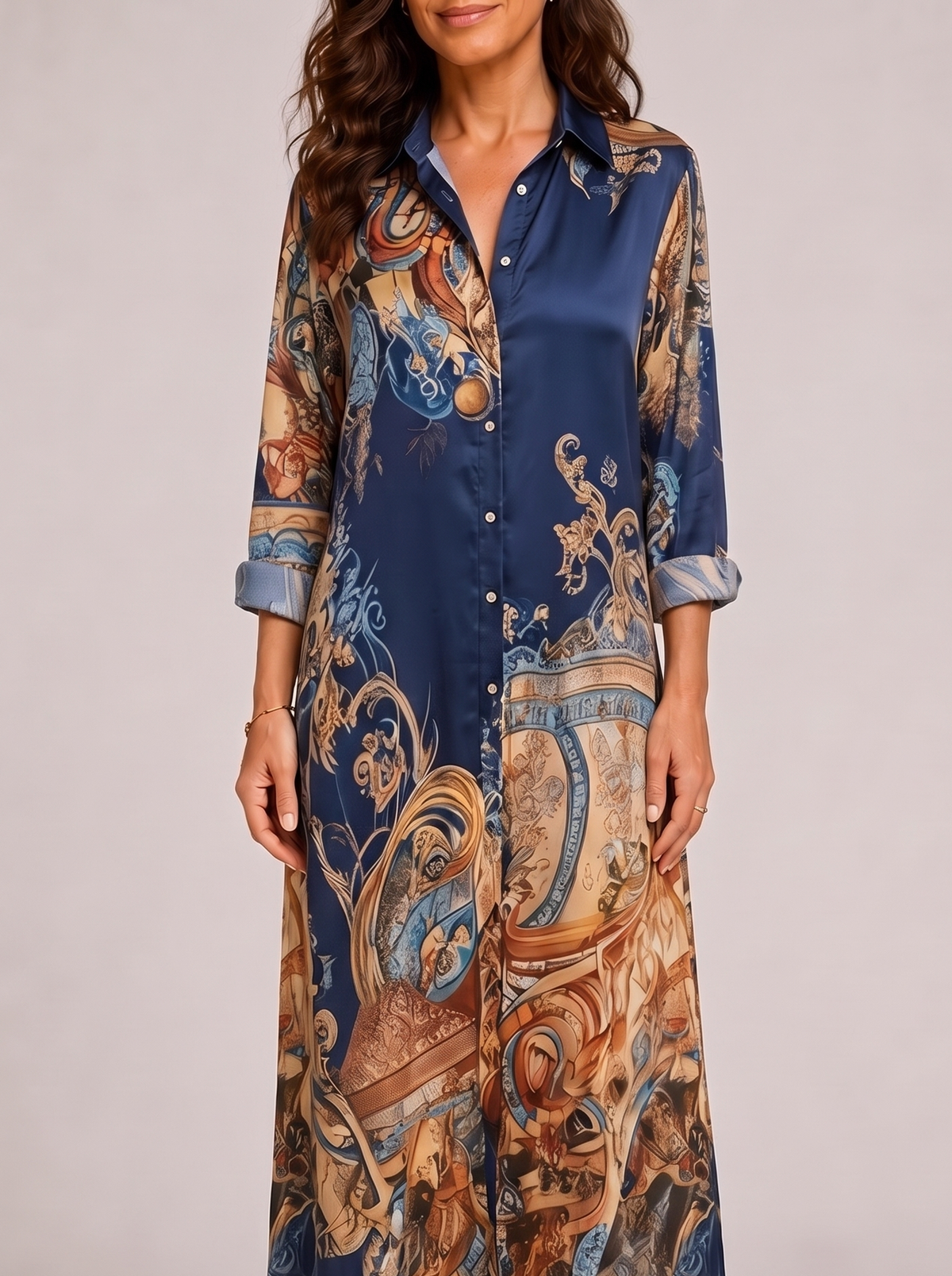 Carlotta Blu top crop